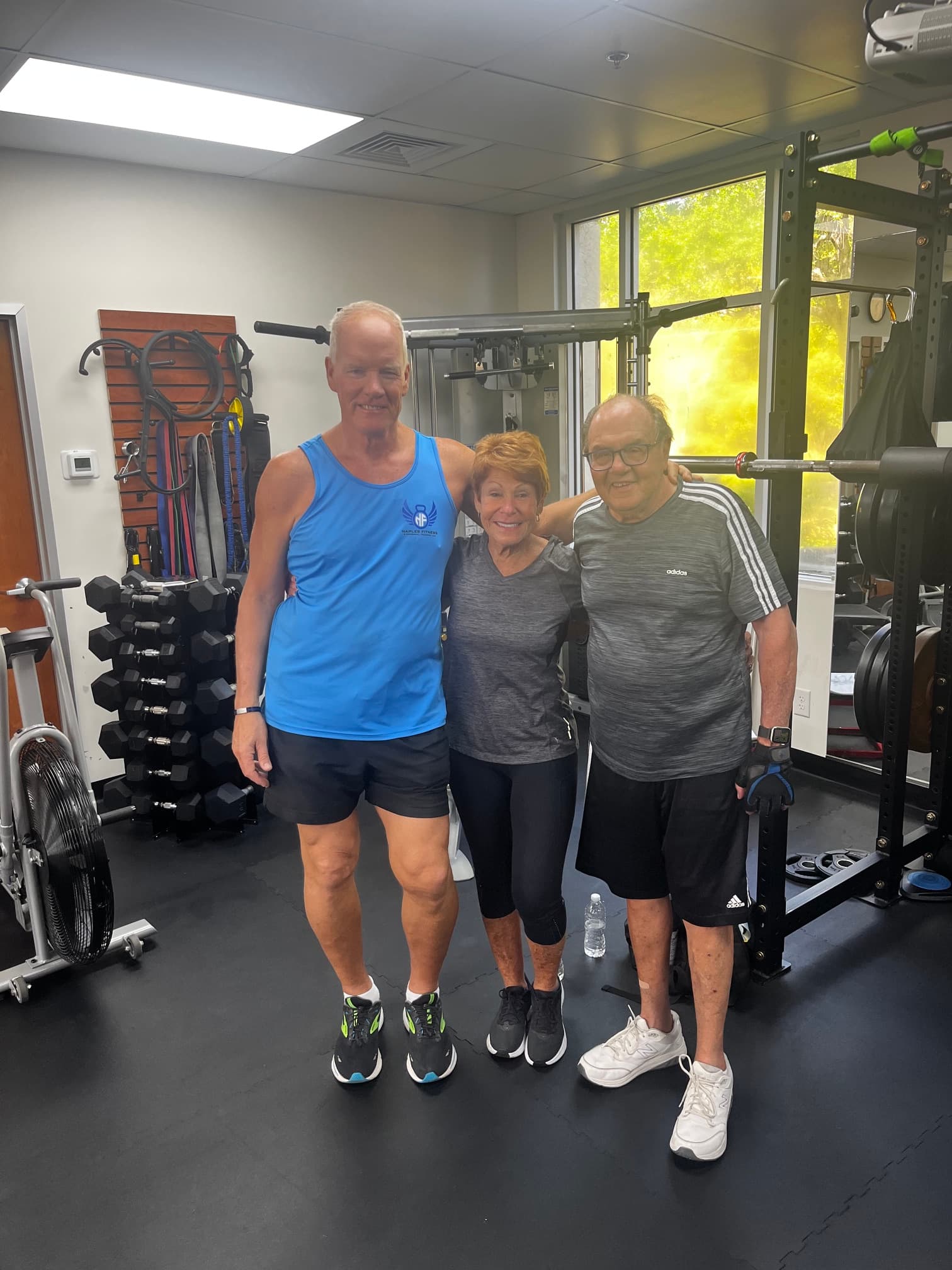 Coach Bruce training a couple